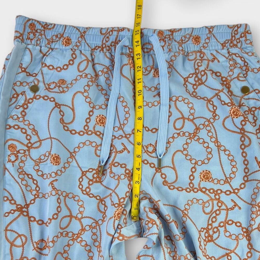 Maeve Kalle Chain Print Drawstring Track Pants Size XL - Picture 8 of 8